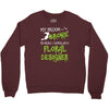 my broom broke Crewneck Sweatshirt