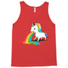 where rainbows come from (green) Tank Top