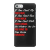 keep moving forward iPhone 7 Case