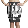 hiking it's cheaper than therapy Pencil Skirts
