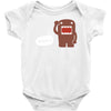 domo kun japanese tv, anime, manga comics Baby Onesie