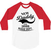 New Daddy 2018 Rokie Dept. 3/4 Sleeve Shirt