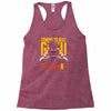 training to beat saiyan or at least warrior anime gym workout lifting Racerback Tank