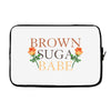 Brown Suga Babe Laptop sleeve