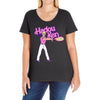 hadou ken Ladies Curvy T-Shirt