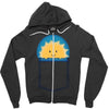 personal sun Zipper Hoodie