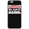 warning my farts stink, ideal gift, birthday present iPhone 6/6s Case