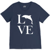 love dolphin V-Neck Tee