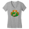 save the jackalopes! Women's V-Neck T-Shirt
