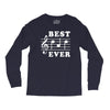 Best Dad Ever Funny Music Note Long Sleeve Shirts