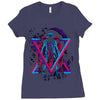astronomical Ladies Fitted T-Shirt