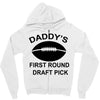 first round   draft pick Zipper Hoodie