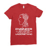 engineer understand Ladies Fitted T-Shirt