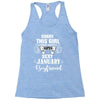 sorry this girl is already taken by a super sexy january boyfriend Racerback Tank