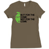 in it for the outcome Ladies Fitted T-Shirt