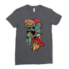 old skul dude Ladies Fitted T-Shirt