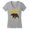 mama bear Women's V-Neck T-Shirt