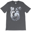 round neck dog wolf T-Shirt