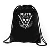 death from above Drawstring Bags