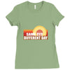 same tit different day Ladies Fitted T-Shirt