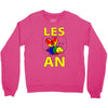 gay pride parade lgbt lesbian gay bi trans queer pan light Crewneck Sweatshirt