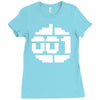 paradroid retro commodore 64 8 bit gamer Ladies Fitted T-Shirt