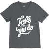 love what you do V-Neck Tee