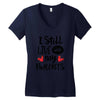 I Still Live With My Parents Women's V-Neck T-Shirt