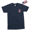 breast cancer ribbon survivor pocket Exclusive T-shirt