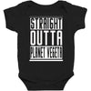 straight outta planet vegeta Baby Bodysuit