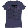 May Girl Facts Gemini Ladies Fitted T-Shirt