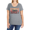 Sunset Ladies Curvy T-Shirt