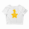 mario's shot Crop Top