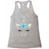 birthday unicorn family series dad Racerback Tank
