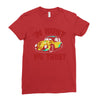 in rust we trust  rat beetle hot rod Ladies Fitted T-Shirt
