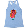 cool hotdog Racerback Tank