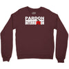 pardon the interruption Crewneck Sweatshirt