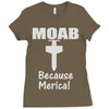 moab military mother of all bombs Ladies Fitted T-Shirt