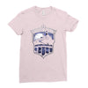 arkham asylum Ladies Fitted T-Shirt