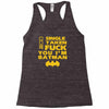 poof movie batman Racerback Tank