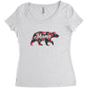 Mama Bear Women's Triblend Scoop T-shirt