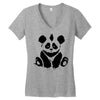 panda Women's V-Neck T-Shirt