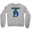 she wants the d seattle Crewneck Sweatshirt
