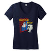 that's no moon Women's V-Neck T-Shirt