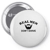 real men Pin-back button