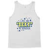 i put the sexy in dyslexia Tank Top