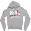 limited edition gun control Zipper Hoodie