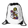 not money not life Drawstring Bags