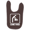 game over daddy funny Baby Bibs