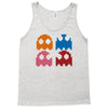 cool retro 80s pacman ghosts video games Tank Top